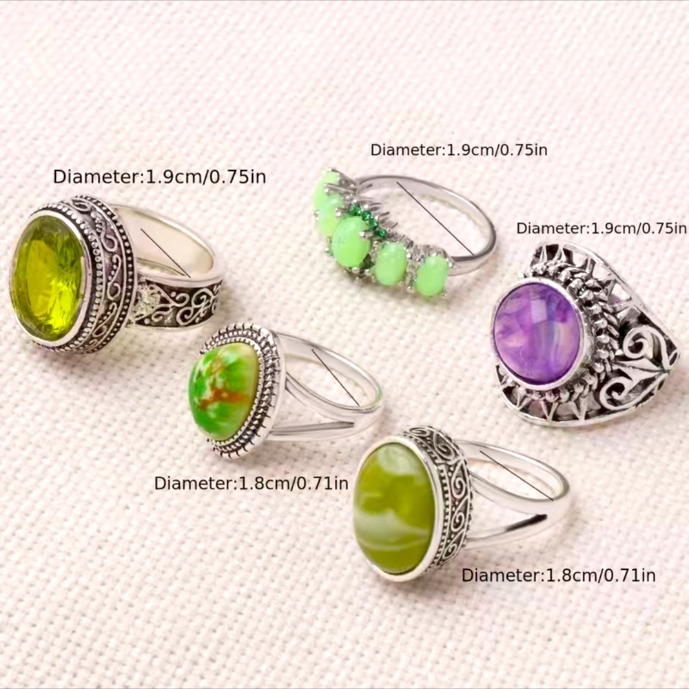 SILVER PLATED RING - Picture 11 of 13